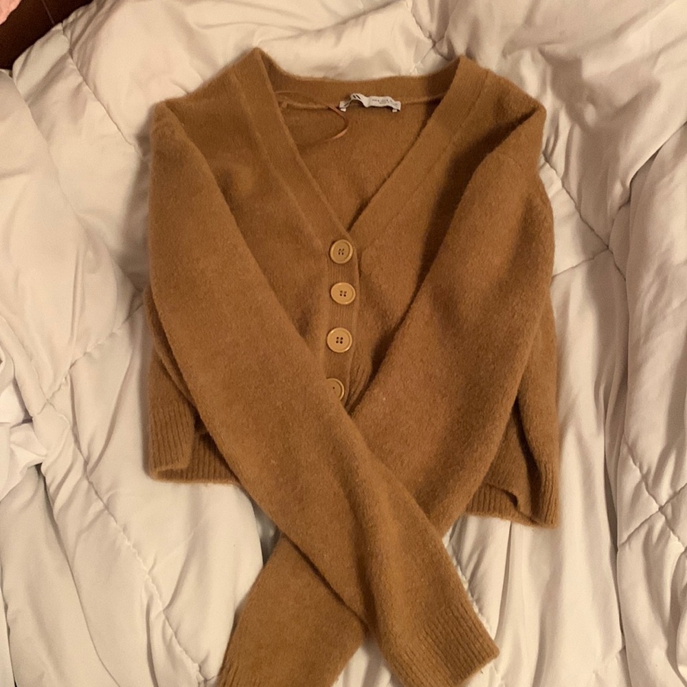 Zara cropped cardigan